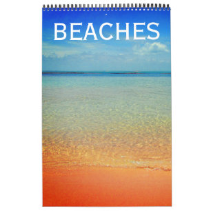 beach scenes calendar