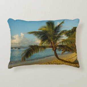 Beach scenic decorative cushion