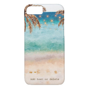 beach sea sand tropical phone case cover