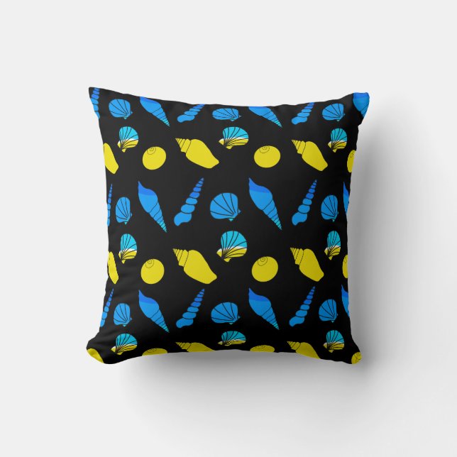 Beach Sea Shell  Cushion (Front)