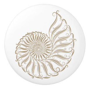 Beach Sea Shell Drawer Knobs - SRF