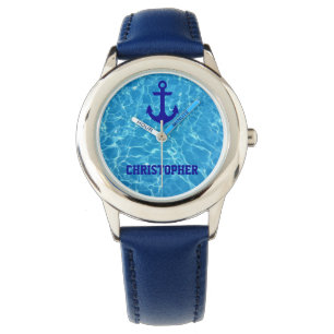 Beach Sea Water Anchor Boat Crew Watch
