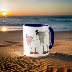 Beach Seagulls Mug