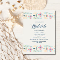 Beach Seashell Nautical Bridal Shower Party