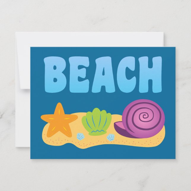 Beach Seashells (Front)