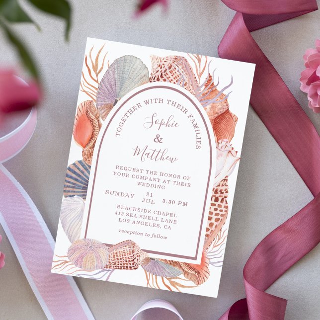 Beach Seashells Watercolor Coastal Chic (Creator Uploaded)