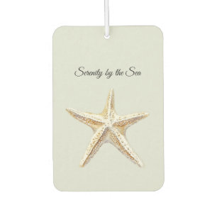 Beach Serenity by the Sea Starfish Car Air Freshener