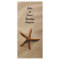Beach Serenity Wedding Program Card