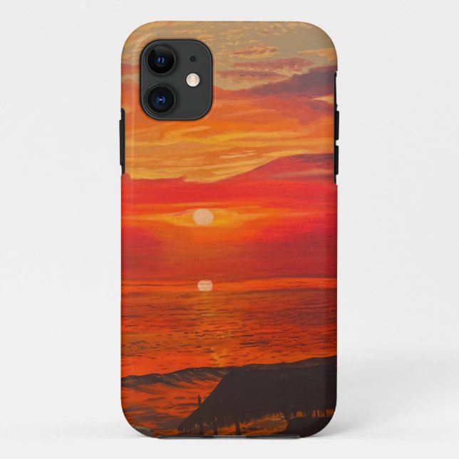 Beach Shack, Original by Gary Poling Case-Mate iPhone Case (Back)