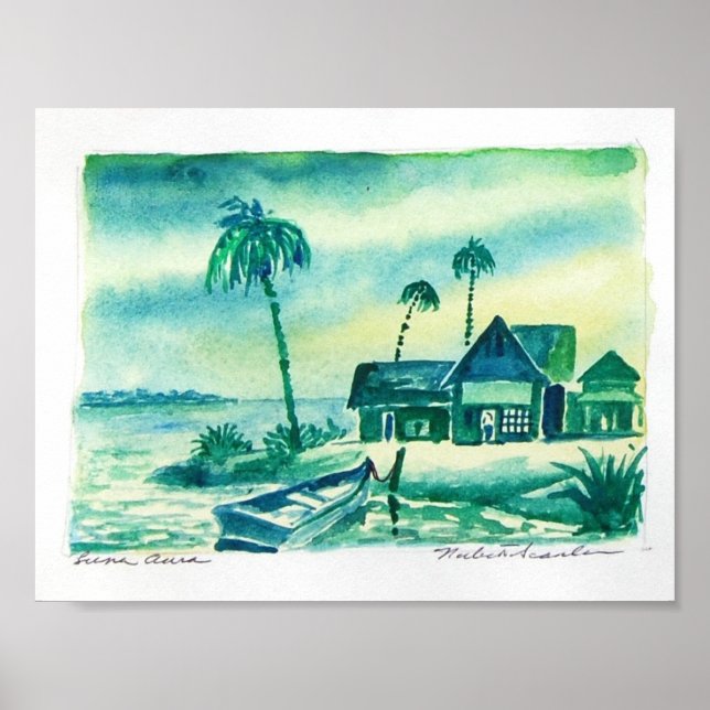 beach-shacks poster (Front)