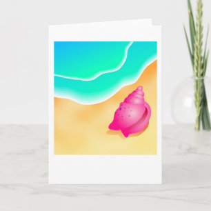 Beach Shell Card