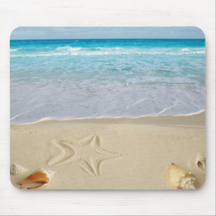 Beach Shell Mouse Pad
