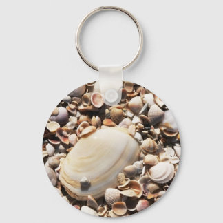 Beach Shells Keychain