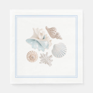 Beach Shells Paper Napkins
