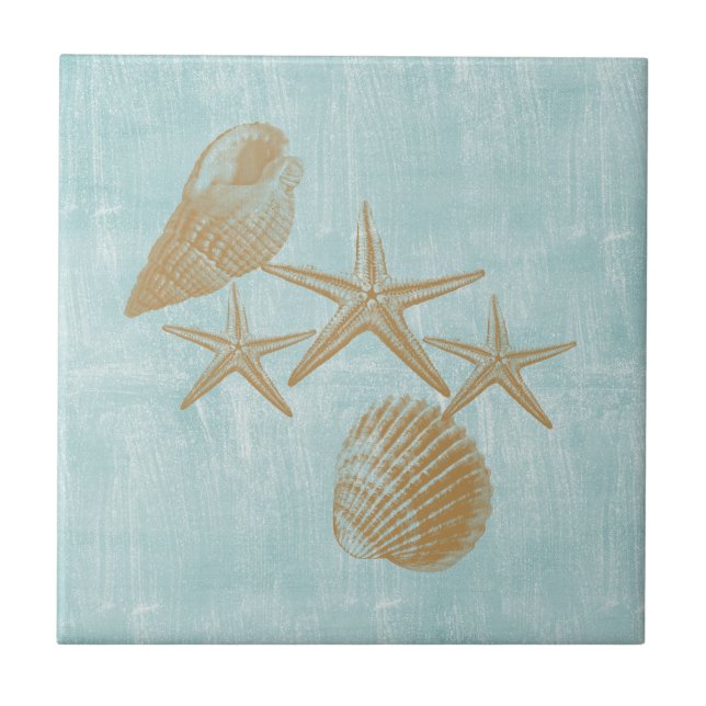 Beach shells tile (Front)