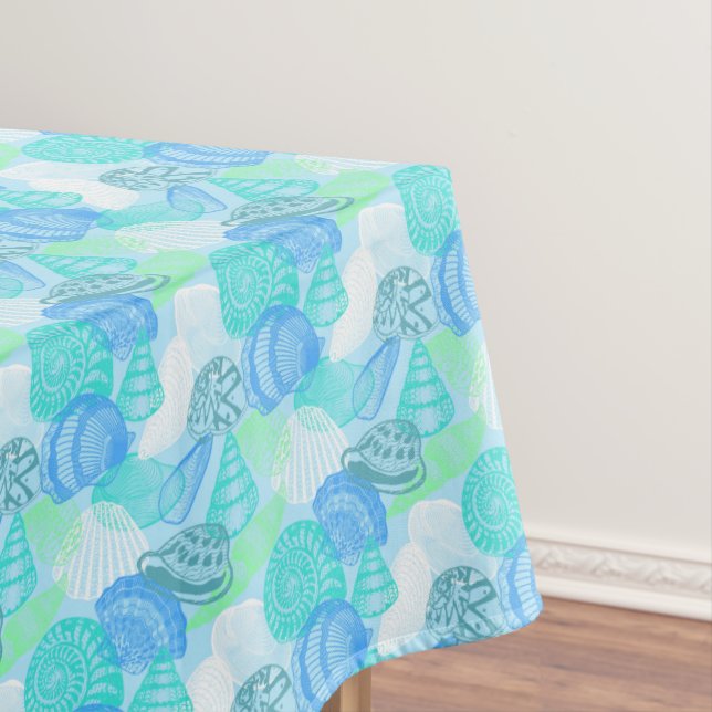 Beach ShellsTablecloth Tablecloth (In Situ)
