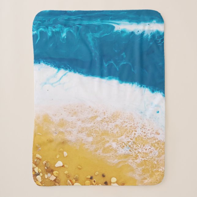 Beach Sherpa Blanket (Front)