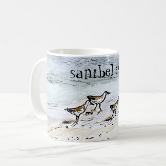 beach shorebird mug custom beach name