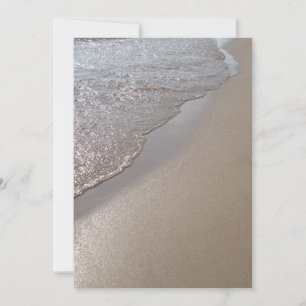 Beach Shoreline Invitation