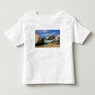 Beach side at Virgin Gorda, British Virgin Toddler T-Shirt