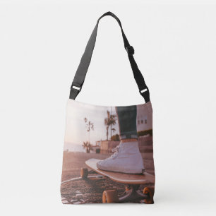 beach skating crossbody bag