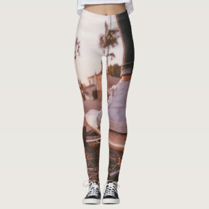 beach skating leggings