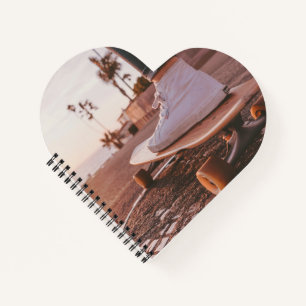 beach skating notebook