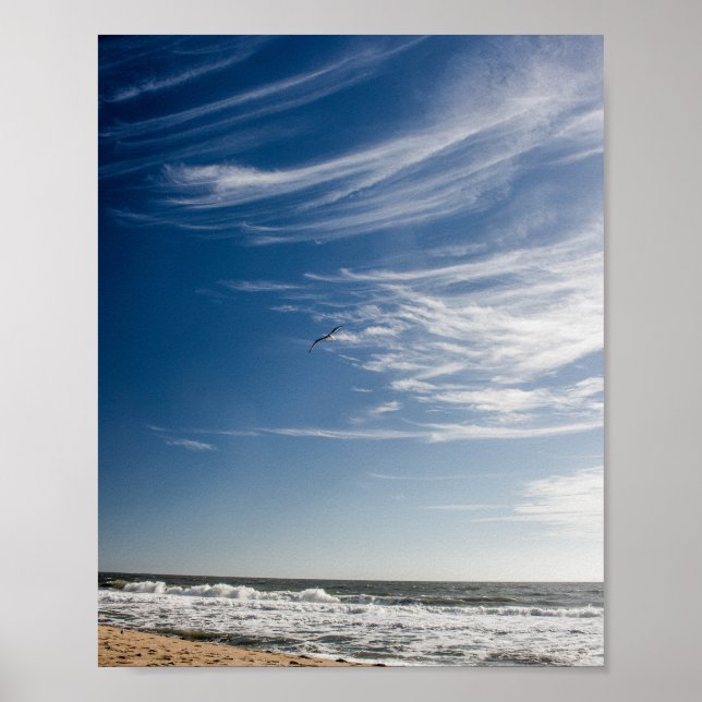 Beach Sky Poster (Front)