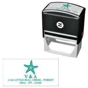 Beach Starfish Self-inking Stamp