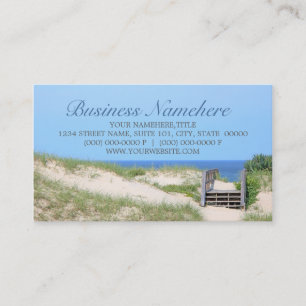 Beach Steps Business Cards