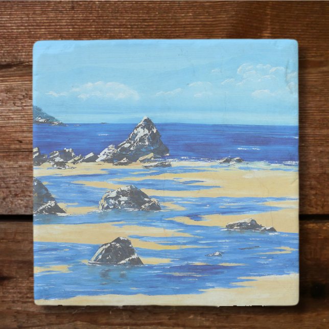 Beach Stone Coaster (Creator Uploaded)