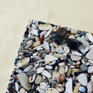 Beach Stones Pebbles Towel