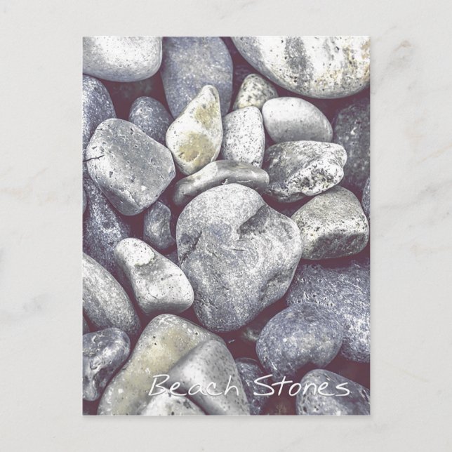 Beach Stones Postcard (Front)