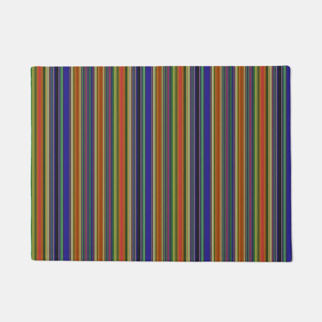 Beach Stripes Doormat (Front)