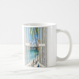Beach Summer Cafe Coffee Mug