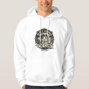 Beach Summer Cat Funny Cat Graphic - Beach Summer Hoodie