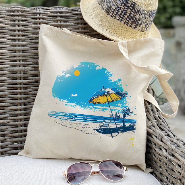 Beach Summer Holidays Tote Bag (Creator Uploaded)