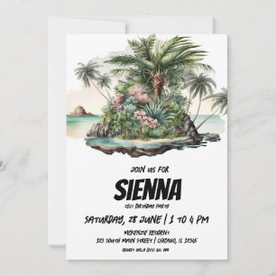 Beach Summer Party Invitation