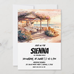 Beach Summer Party Invitation