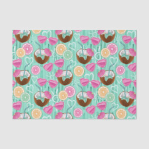 Beach Summer Pattern Tissue Paper