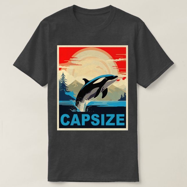 Beach Summer Pool Party Men Women Kids Funny Orca  T-Shirt (Design Front)