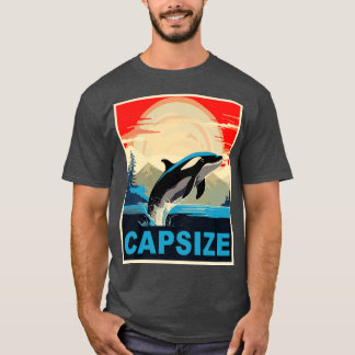 Beach Summer Pool Party Men Women Kids Funny Orca  T-Shirt