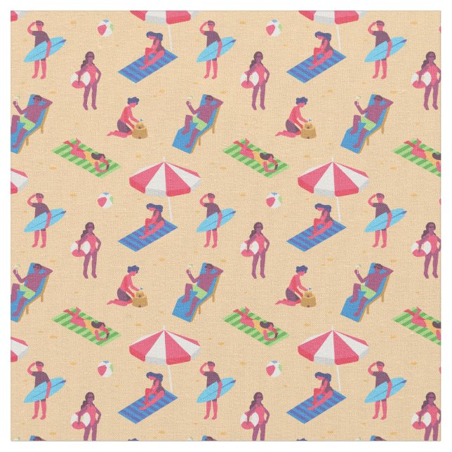beach summer vacation surfing sunbathing sand  fabric (Close Up)