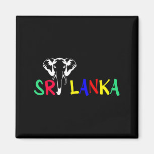 Beach Summertime Ocean _ Sri Lanka Elephant _ Magnet