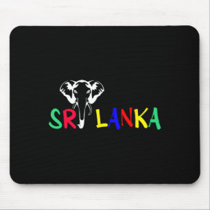 Beach Summertime Ocean _ Sri Lanka Elephant _ Mouse Pad