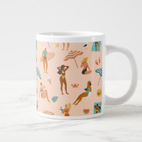 Beach Sunbathers Pattern