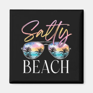 Beach sunglasses sea funny salt squad food salty magnet