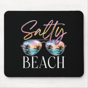 Beach Sunglasses Sea Funny Salt Squad Food Salty Mouse Pad