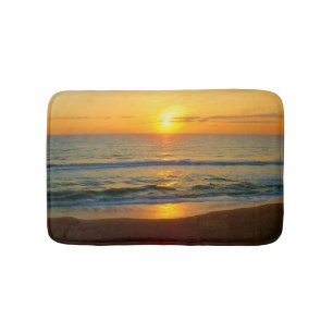 Beach Sunrise Bath Mat