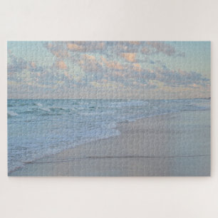 Beach Sunrise Calm Water Artistic Large 20 x 30 Jigsaw Puzzle